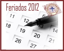 Feriados 2012