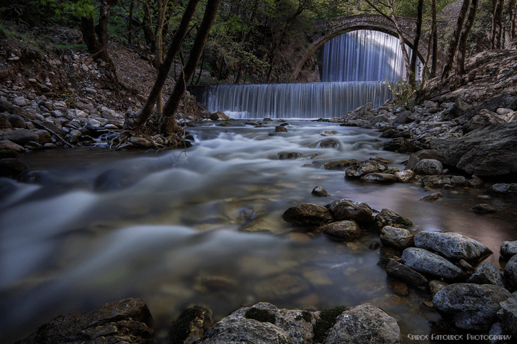 Paleokaria Waterfall, Greece