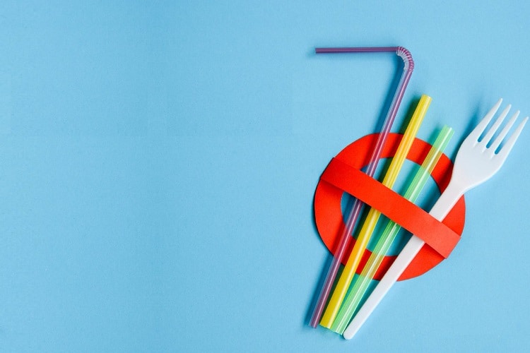 plástico descartável