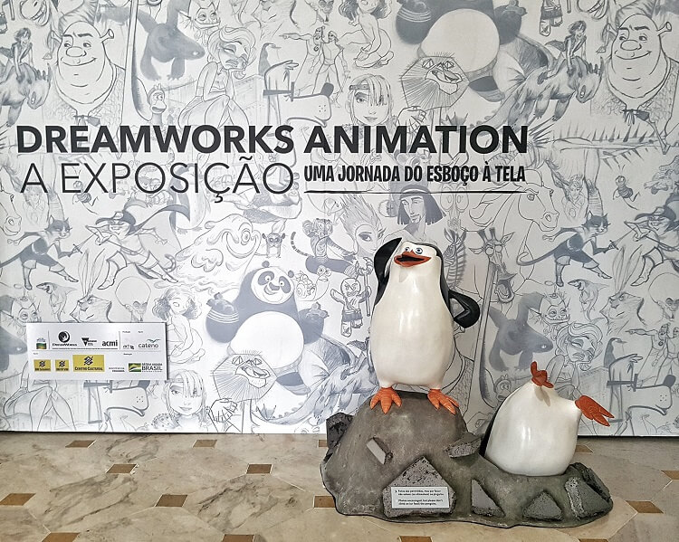 DreamWorks Animation no CCBB. Foto: Naira Amorelli