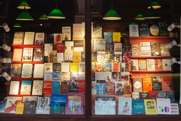 Livraria em Londres