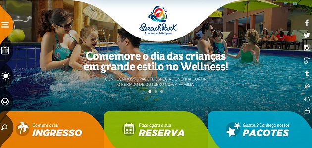 Beach Park Resort está com novo site