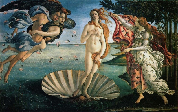 Botticelli - Nascimento de Vênus