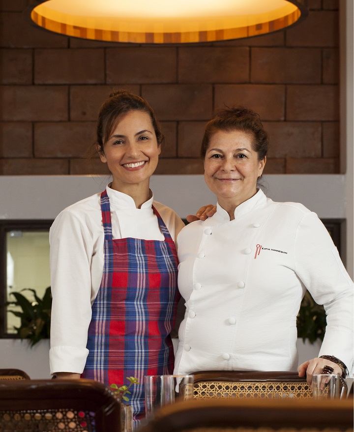 Luciana Plaas e Katia Hannequim. Foto: Rodrigo Azevedo
