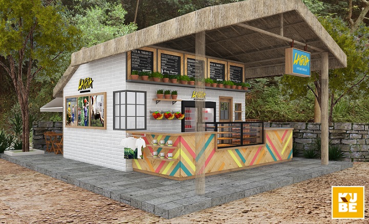 O quiosque do Parque da Catacumba está sendo revitalizado, com um projeto feito pela Kube Arquitetura, e será inaugurado antes das Olimpíadas. A perspectiva é de Sergio Caçador.