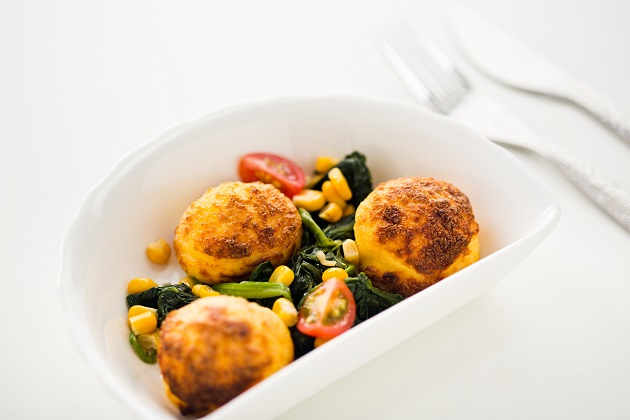 Café da Manhã Omelete tradicional com requeijão