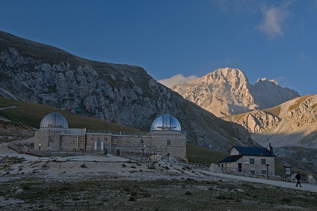 Campo Observatório Imperatore no Parque Nacional do Gran Sasso e Monti Della Laga