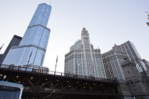 Centro de Chicago conta com marcos da arquitetura local. Foto: Clayton Hauck