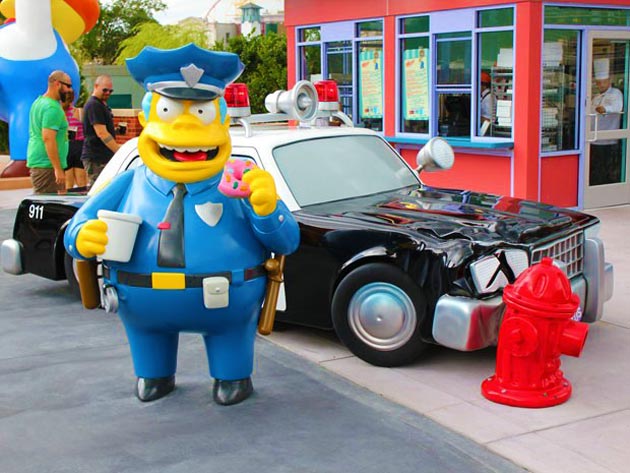 Clancy Wiggum é o chefe de polícia da cidade de Springfield, da série animada Os Simpsons.