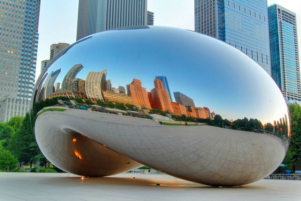 Cloud Gate at Dawn