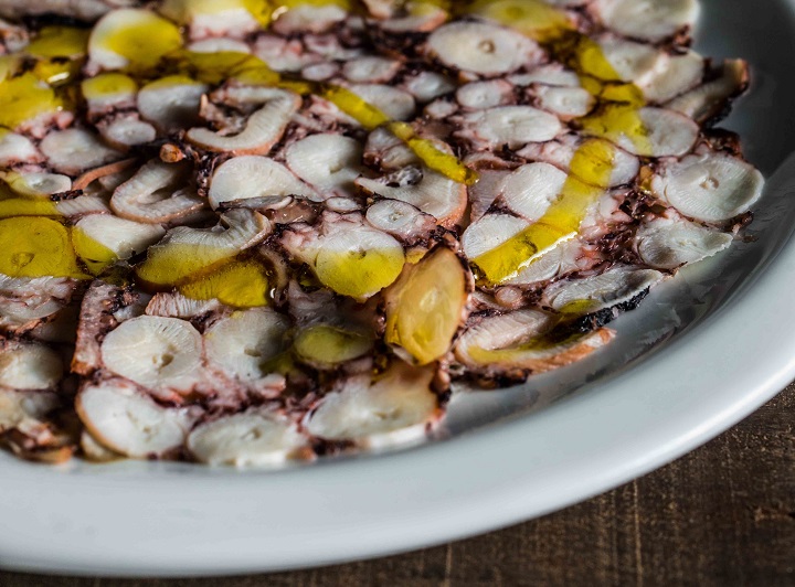 Esplanada Grill - Carpaccio de Polvo em baixa