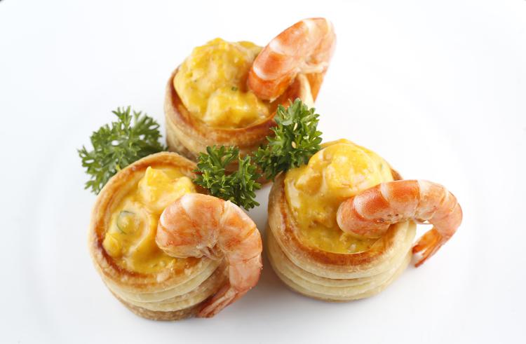 Chez Lili - Vol-au-Vent de bobó de camarão. Foto: Fábio Rossi 