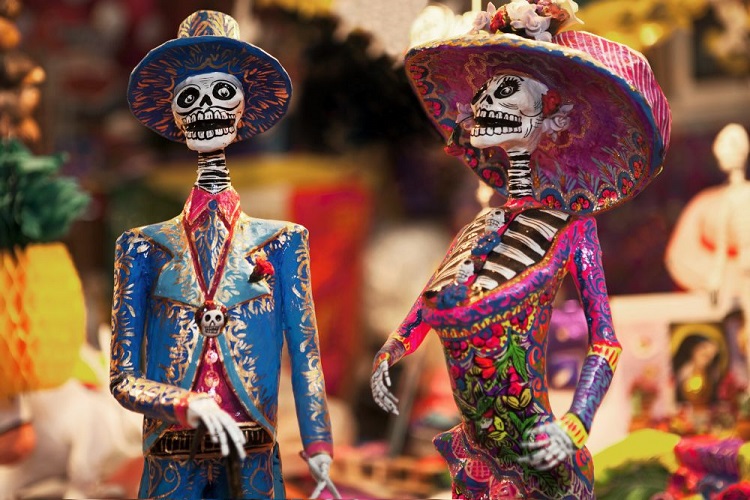 Artesanías de dia de muertos