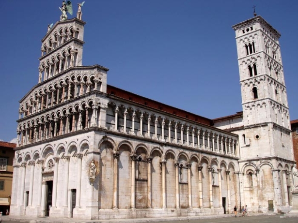 Igreja-de-San-Michele,-em-Lucca