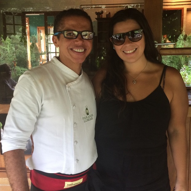 chef Isaias Neries e Nina Fernández