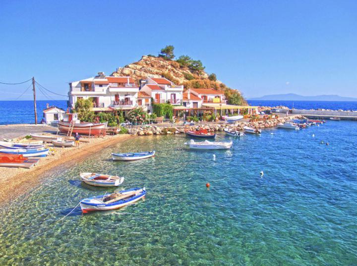 Kokkari Samos Island, Greece