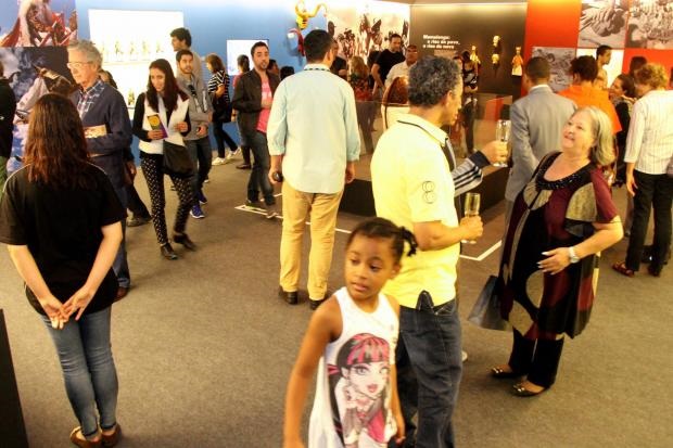 Museu Casa do Pontal durante a exposição O Brasil na Arte Popular