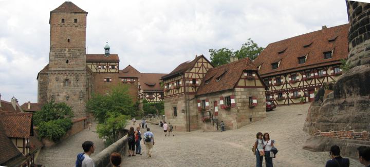Nuernberg_Burg_Panorama