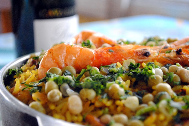 Paella - Umas & Ostras