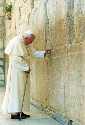 Papa no Muro das Lamentações