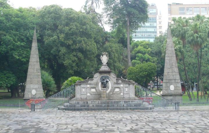 Passeio Publico Pyramids, Rio