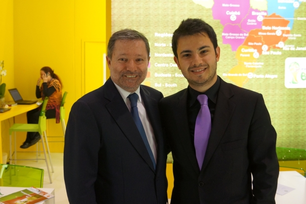 Pedro Costa Ferreira e Marcus Vinicius Rossi se reuniram durante a BTL