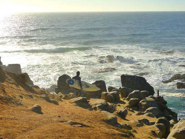 Pichilemu - praia de Punta de Lobos