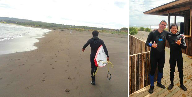 Pichilemu - praia de Punta de Lobos