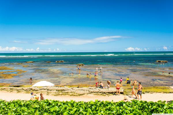 Piscinas Naturais da Praia do Forte na Bahia – Foto Ricardo Junior