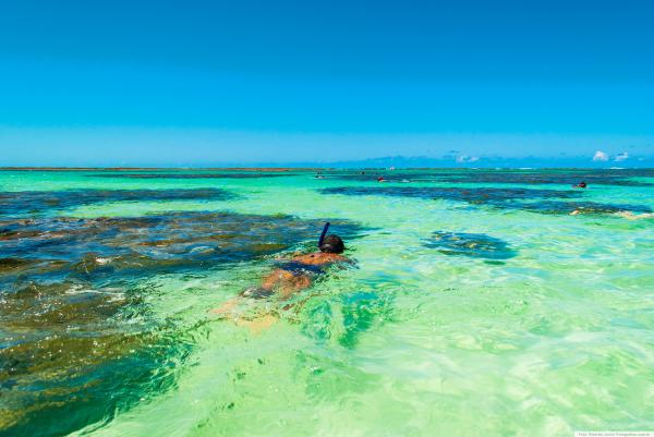 Piscinas Naturais das Galés de Maragogi, em Alagoas – Foto Ricardo Junior