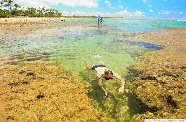 Piscinas Naturais de Taipus de Fora na Península de Maraú, Bahia – Foto Ricardo Junior
