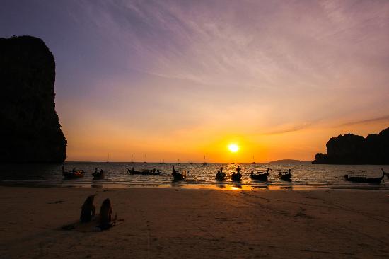 Railay Beach - Cidade de Krabi, Tailândia