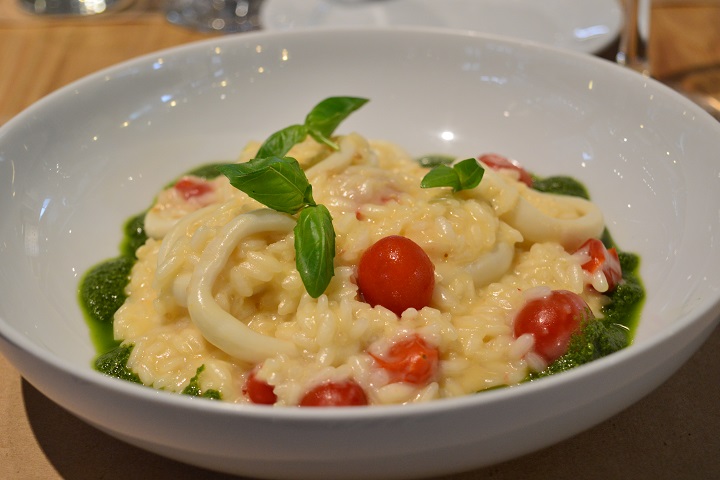 Risotto de lula ao pesto - Foto: Camila Bianchi
