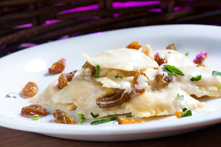 Ravioli de Parma e Brie. Foto: Filico