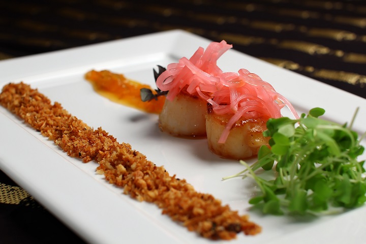 Vieiras ao saquê. Foto: Thiago Sodré