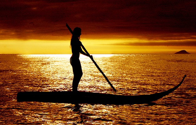 Stand Up Paddle na Praia do Curral em Ilhabela-SP