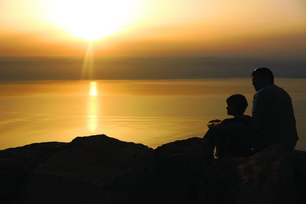 Sunset at Dead Sea 1