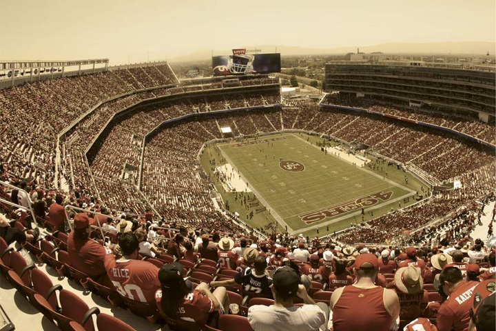 Levi´s Stadium, casa do time San Francisco 49ers.