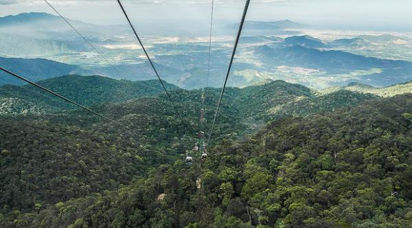 Teleférico Ba Na, no Vietnã (Foto Flickr Mr & Mrs Backpacker)