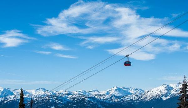 Teleférico Peak 2 Peak, no Canadá (Foto Divulgação)