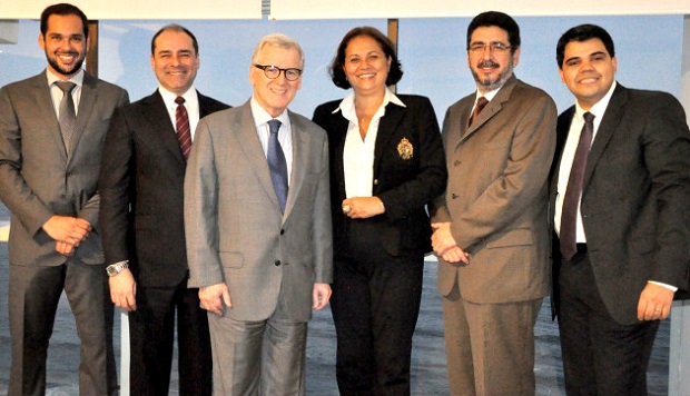 Thiago Reis, Tomás Ramos, Fernando Chabert, Anna de Andrade, José Miguel Belloni e Vitor Duarte de Almeida