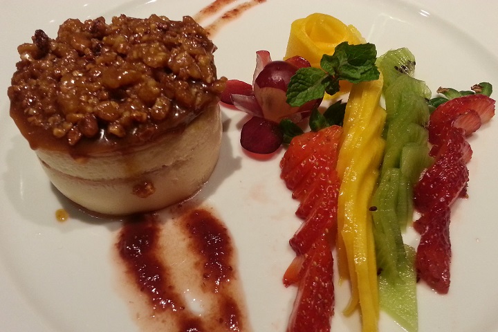 Torta Crocante com doce de leite