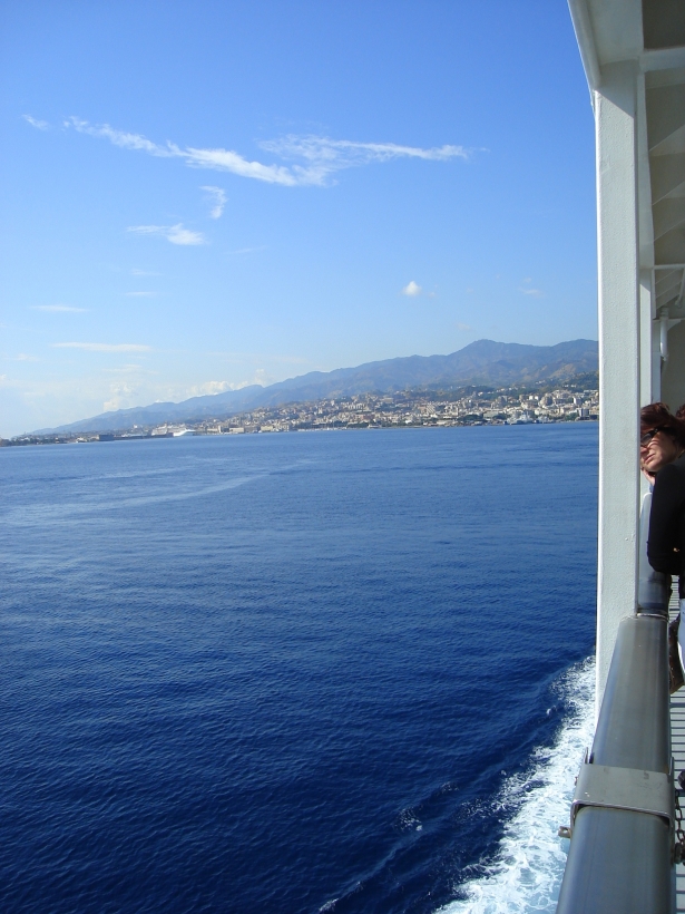 Travessia de barco para a Sicília