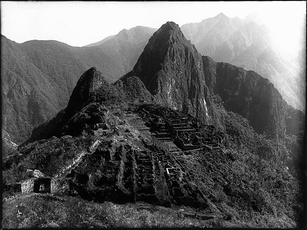Vista panorâmica da Machu Picchu, 1925