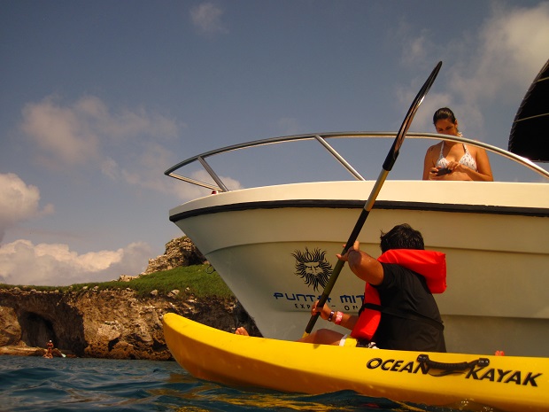 caiaque na Ilhas Marietas
