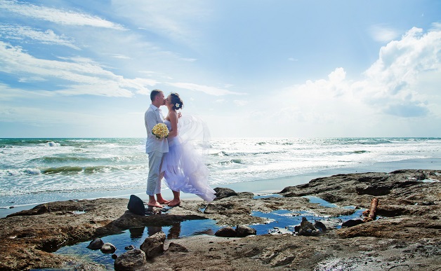 wedding on the beach