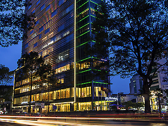 Fachada do Pullman Saigon Centre