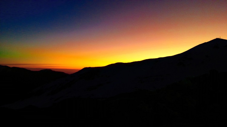 ski em Valle Nevado