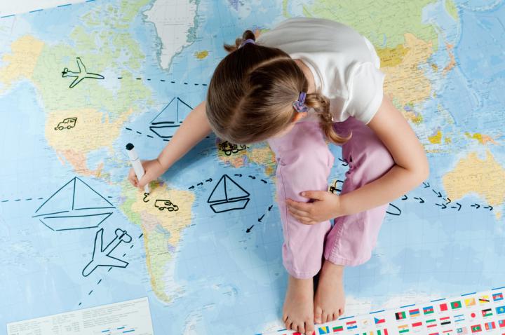 mapa-del-mundo-niña