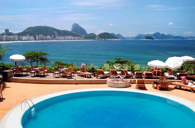 piscina Sofitel Rio de Janeiro Copacabana